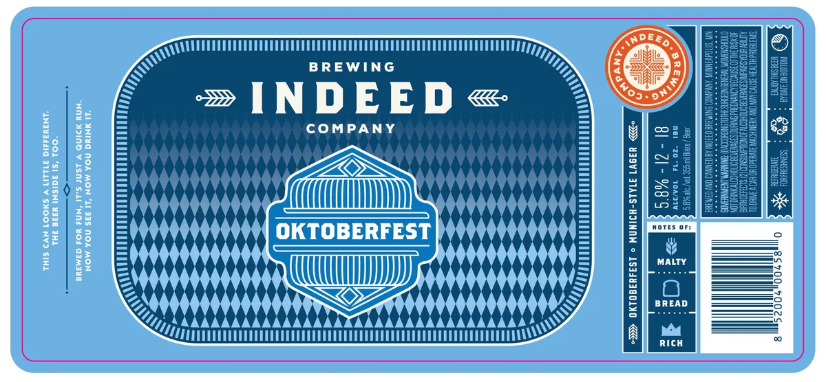 Oktoberfest label