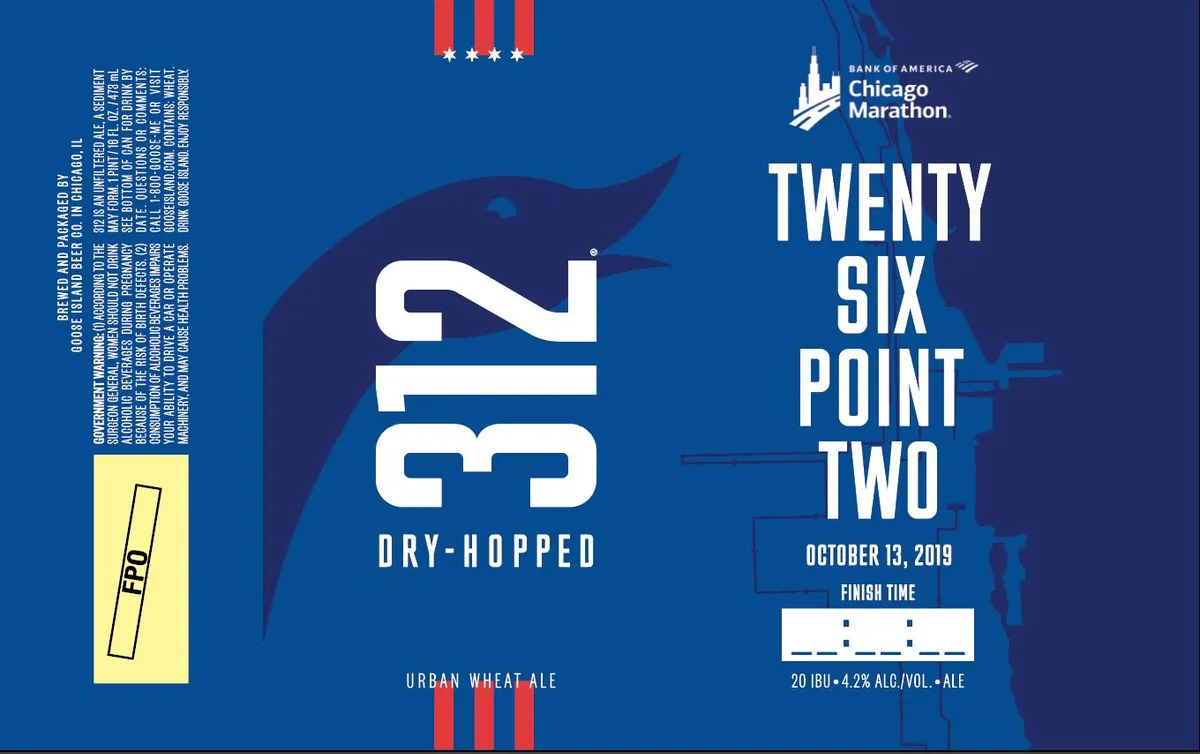 312 Dry-Hopped label