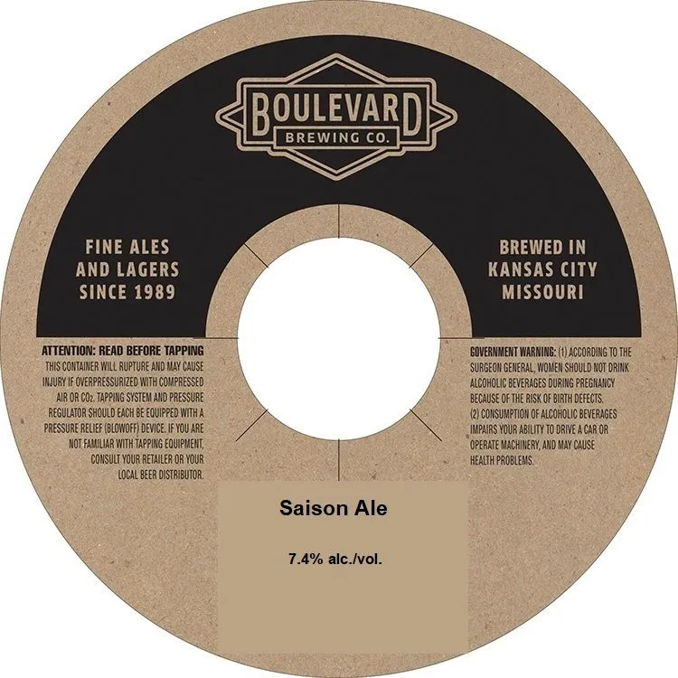 Saison Ale label