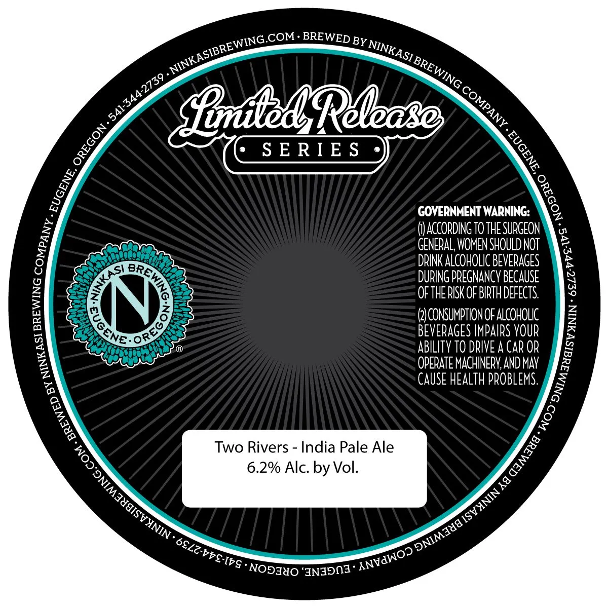 Two Rivers IPA label