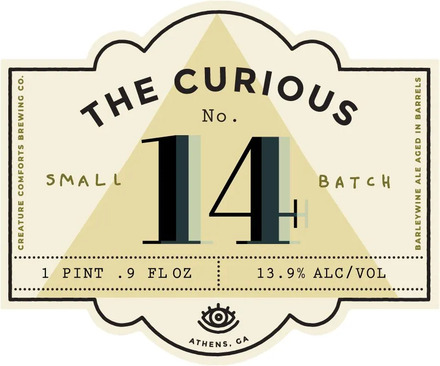 The Curious No. 14 label