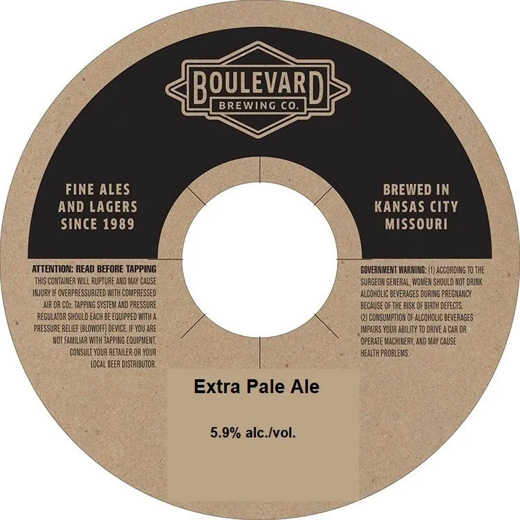 Extra Pale Ale label