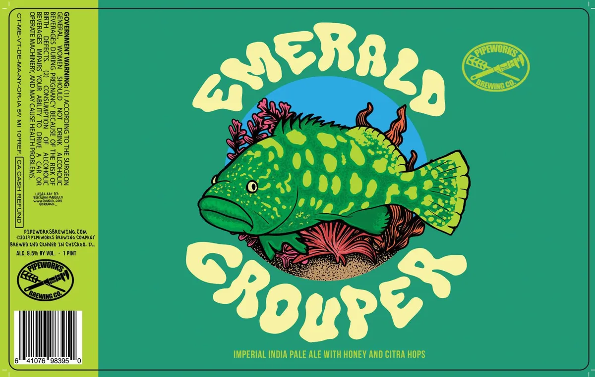Emerald Grouper label