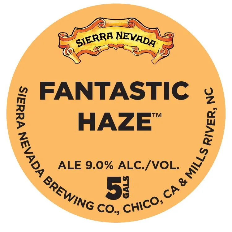 Fantastic Haze label