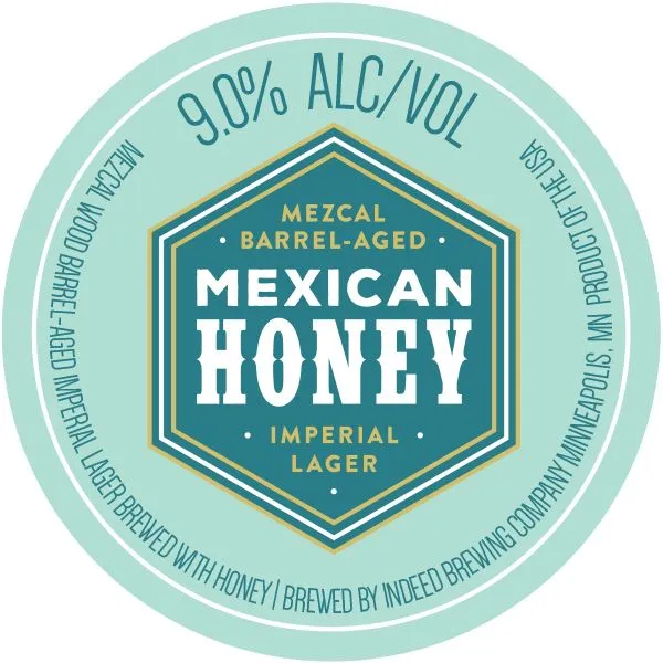 Mexican Honey label