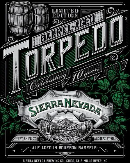 Barrel-Aged Torpedo label