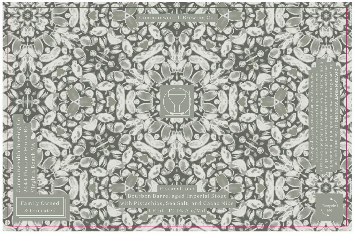 Pistacchioso label