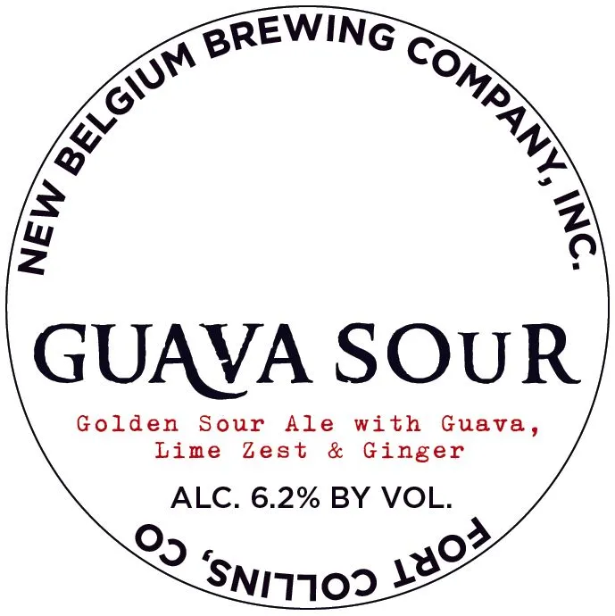Guava Sour label