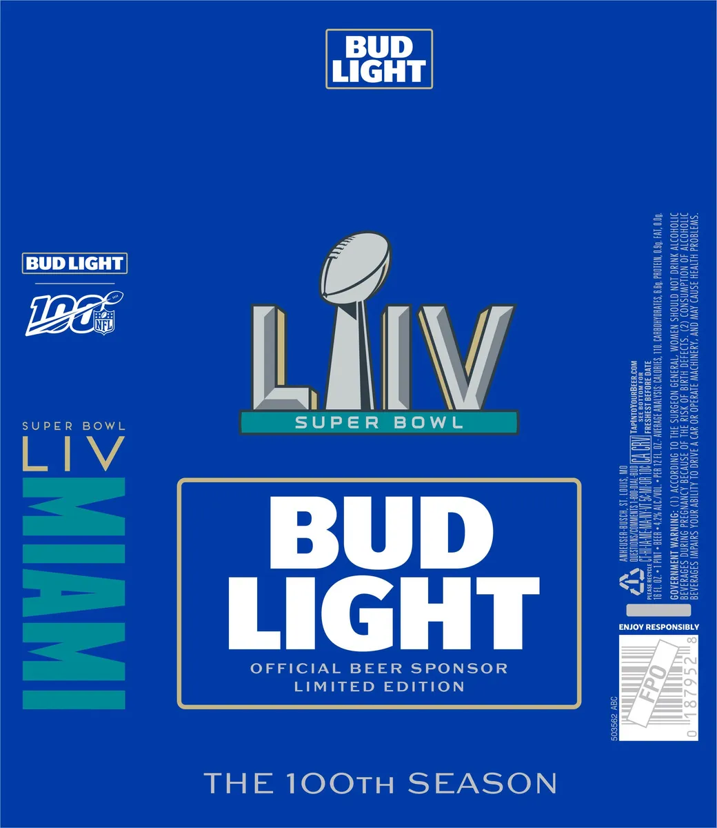 Bud Light label