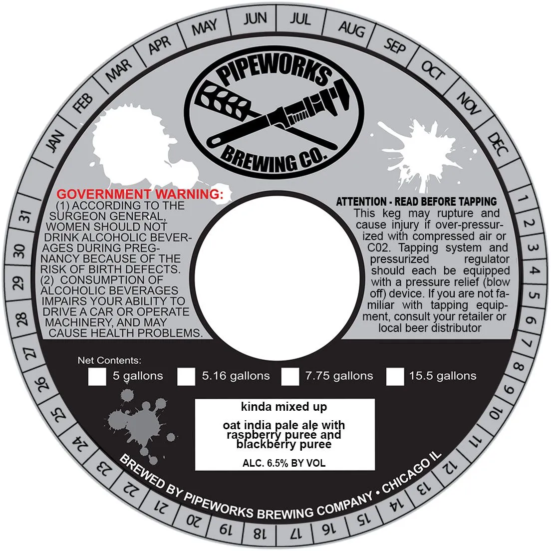 Kinda Mixed Up label