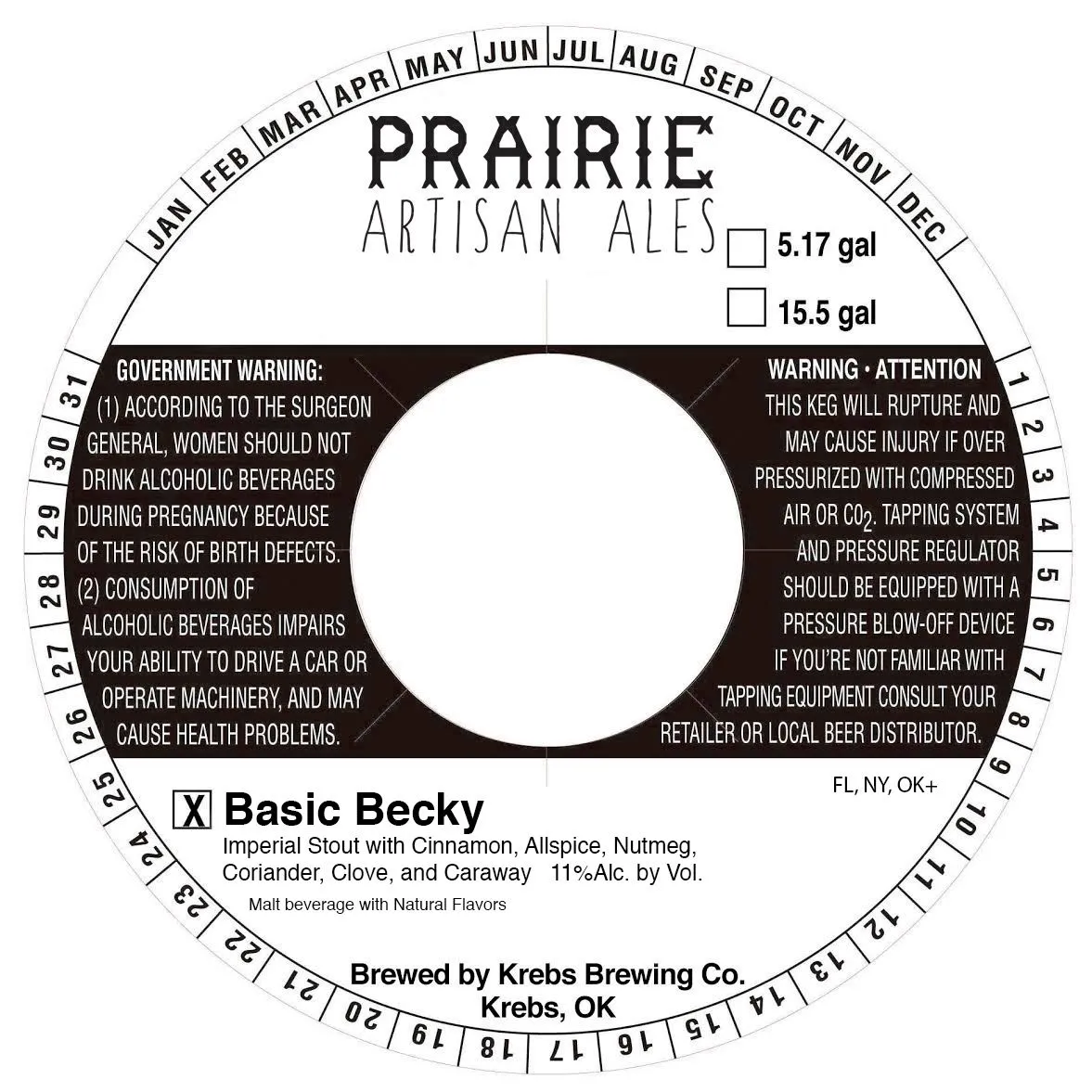 Basic Becky label