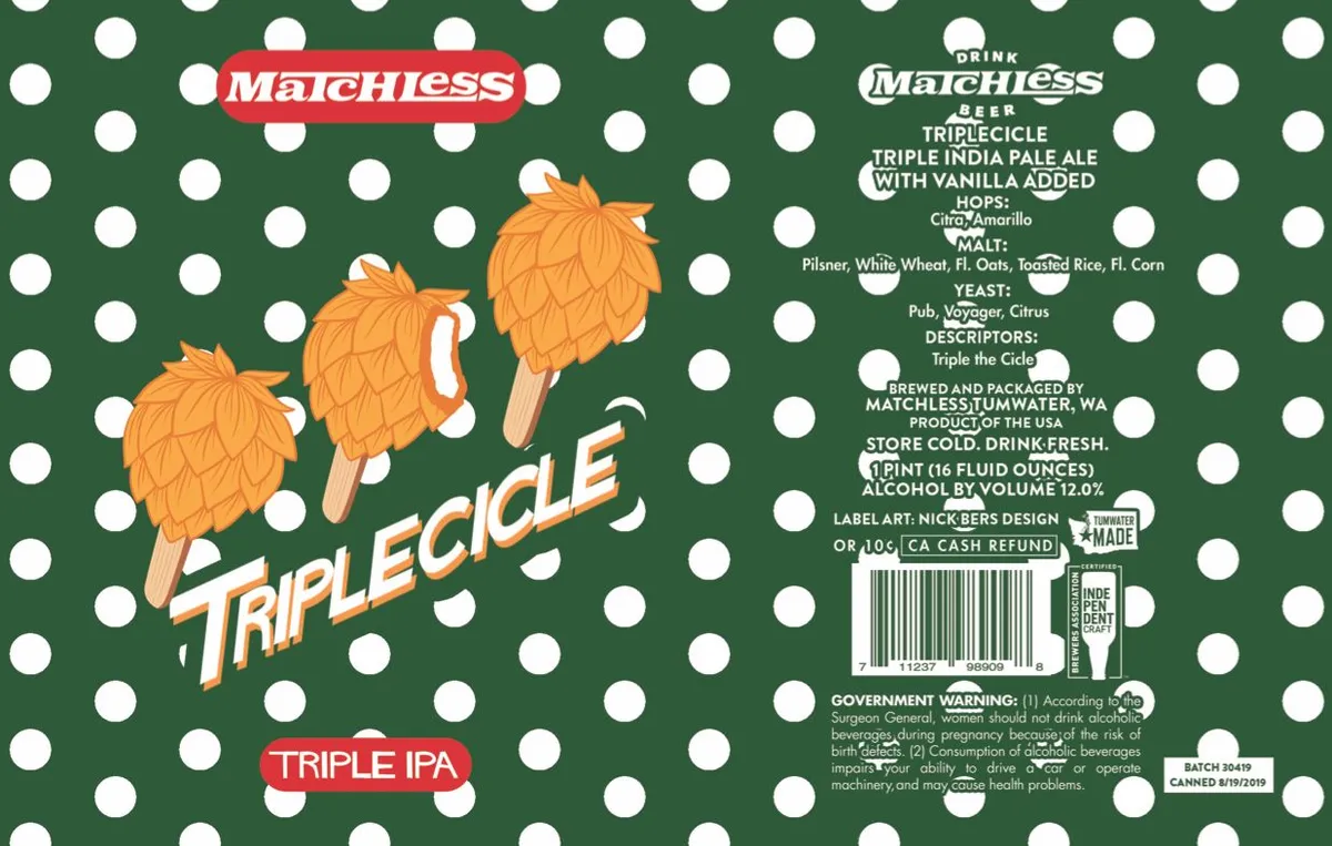 Triplecicle label