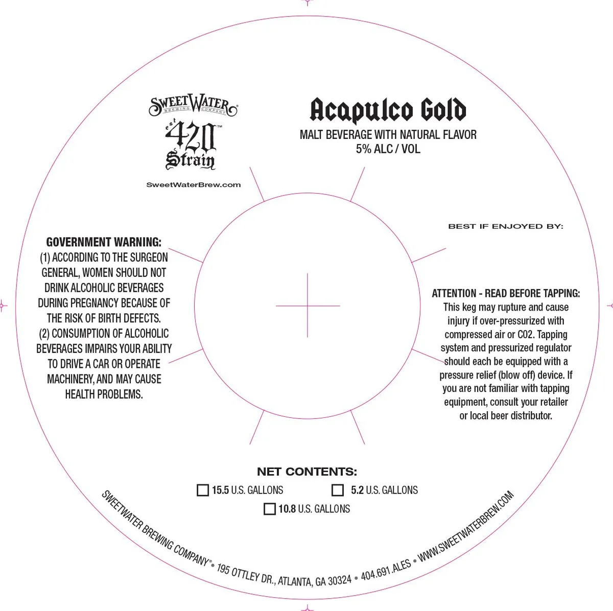 Acapulco Gold label