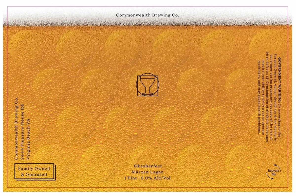 Oktoberfest label