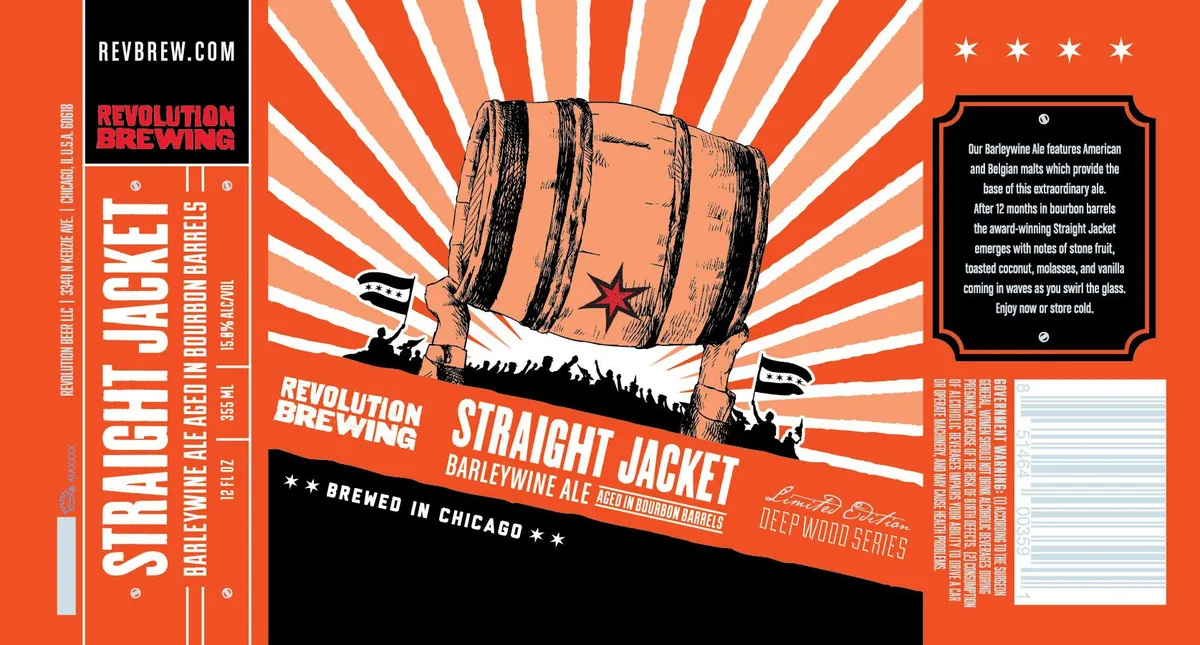 Straight Jacket label