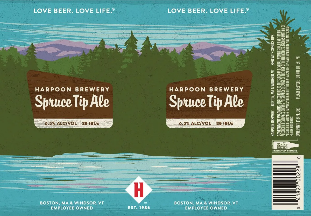 Spruce Tip Ale label