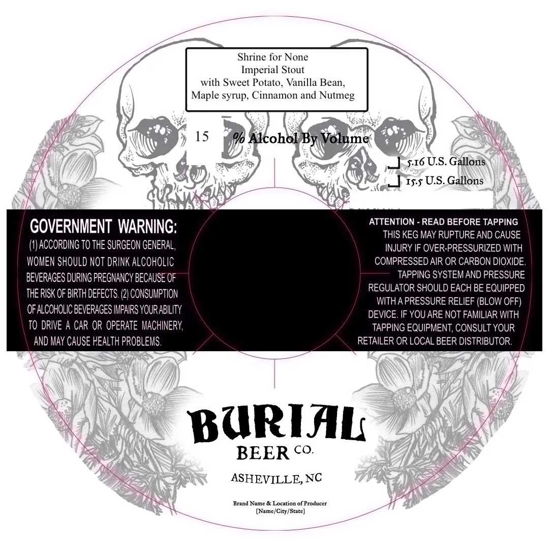 Shrine for None label