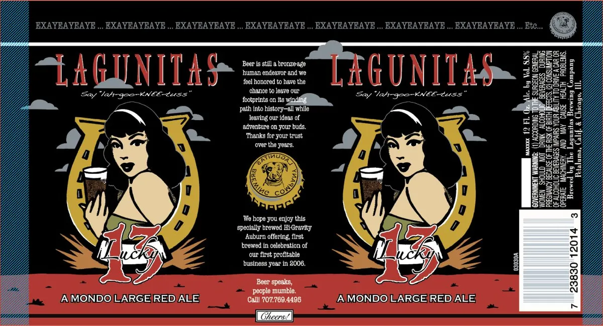 Lucky 13 label