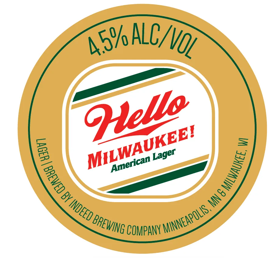 Hello Milwaukee label
