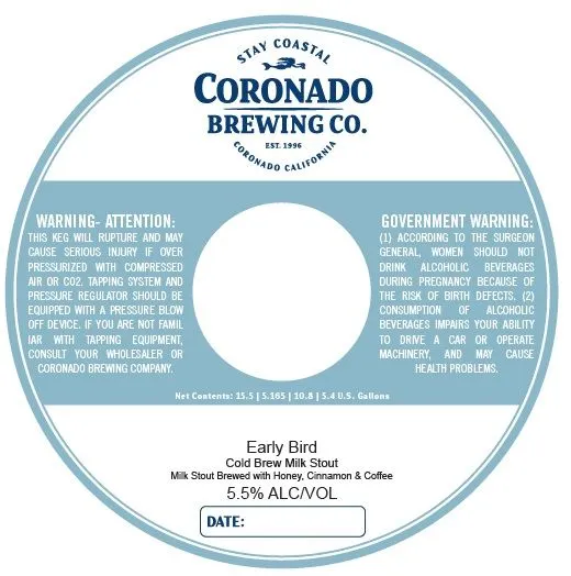 Early Bird label