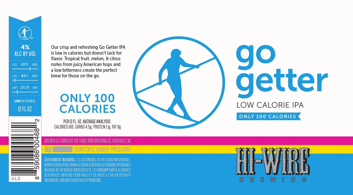 Go Getter — full label as filed with TTB