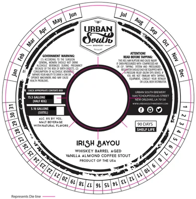 Irish Bayou label
