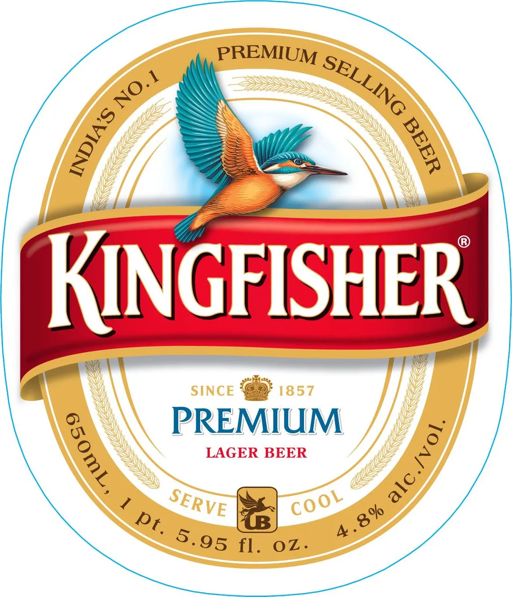 Kingfisher Premium Lager — full label as filed with TTB
