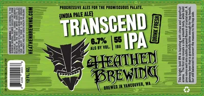 Transcend IPA label