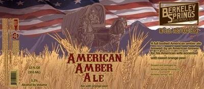 American Amber Ale label