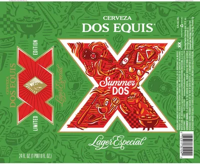 Dos Equis Lager Especial label