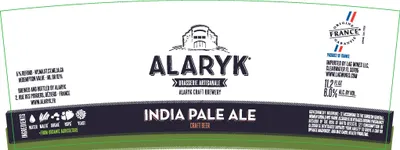 Alaryk India Pale Ale label