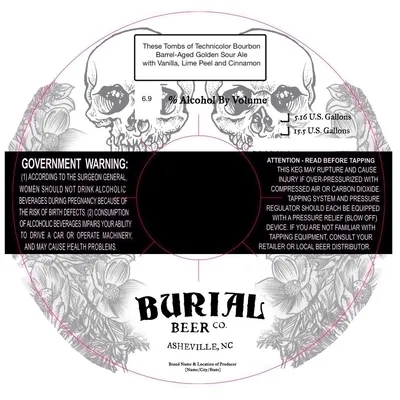 These Tombs of Technicolor label