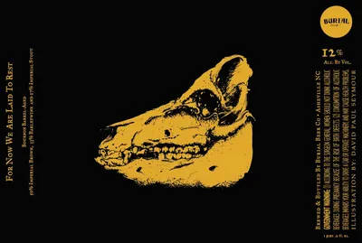 For Now We Are Laid To Rest label