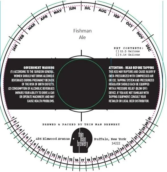 Fishman Ale — full label as filed with TTB