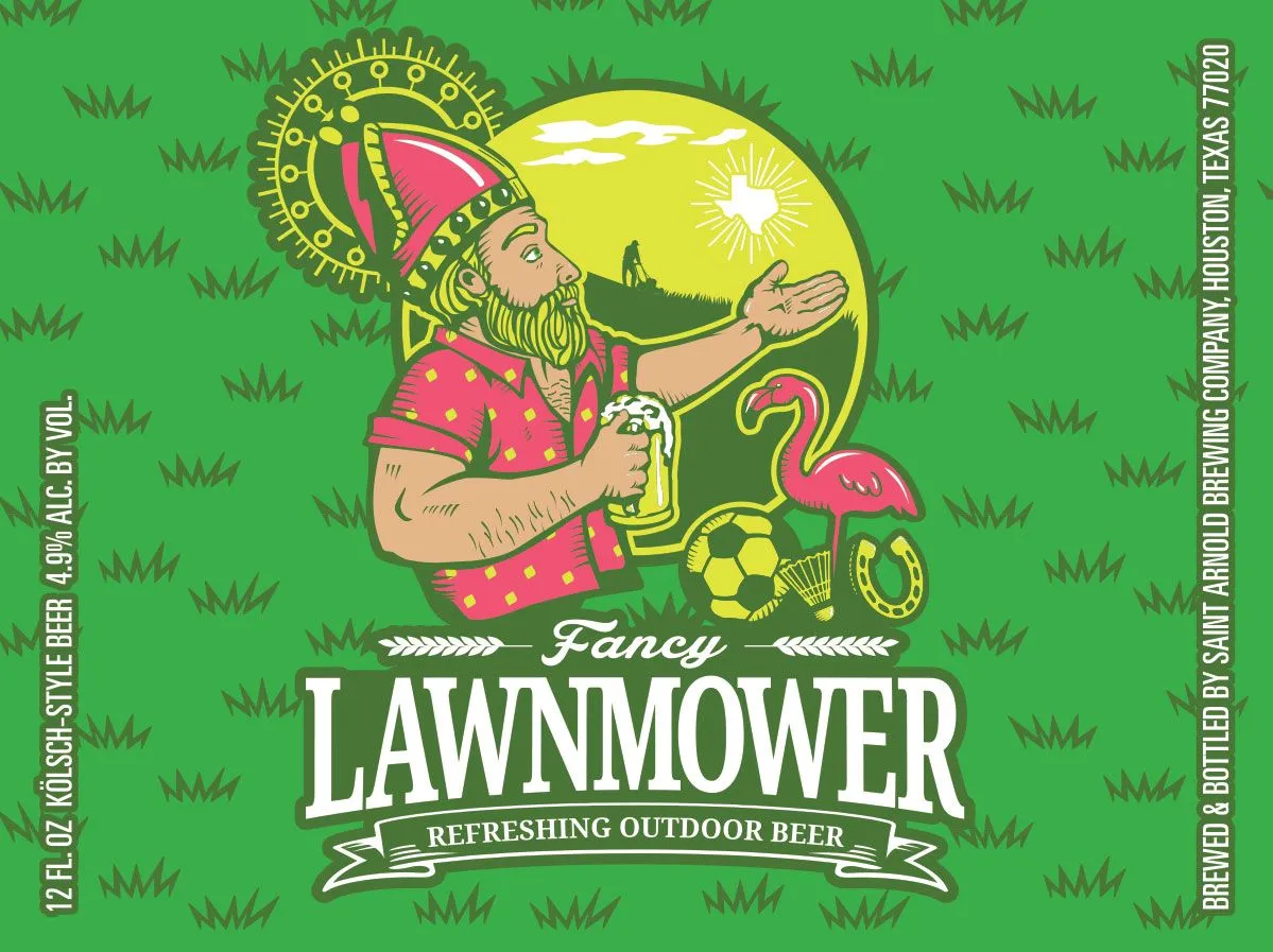 Lawnmower — full label as filed with TTB