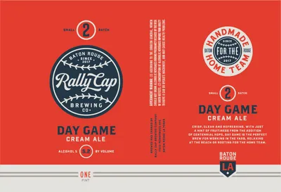 Day Game Cream Ale label