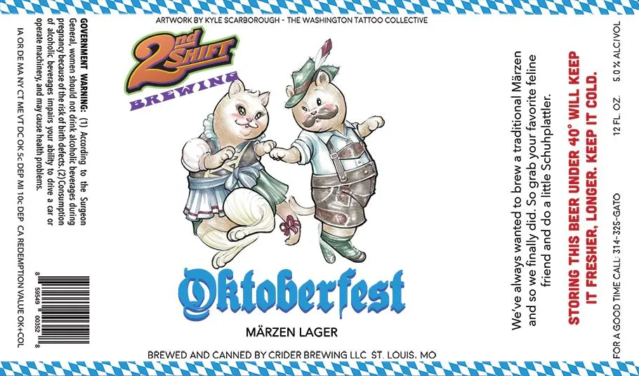 Oktoberfest — full label as filed with TTB