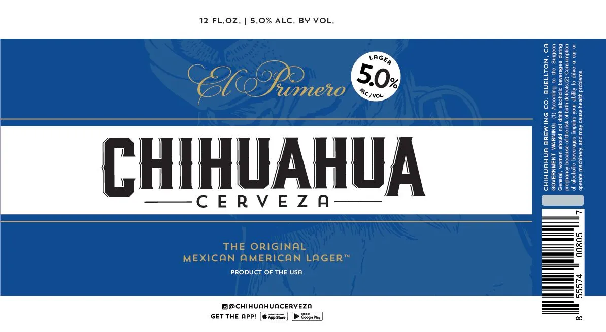 El Primero — full label as filed with TTB