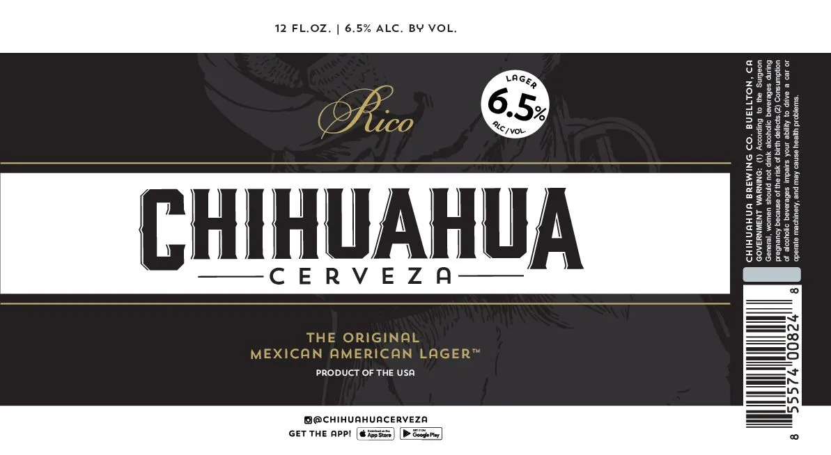 Rico — full label as filed with TTB