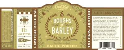 Boughs of Barley Port Barrel-Aged label