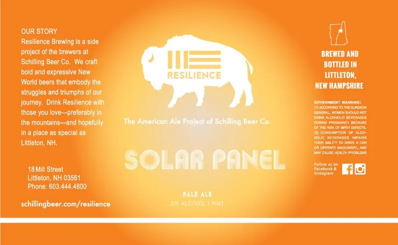 Solar Panel — full label as filed with TTB
