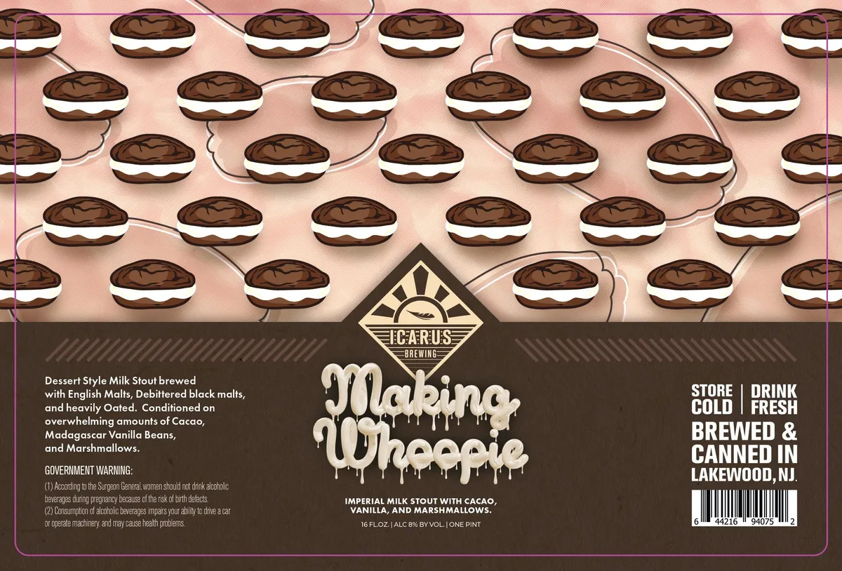 Making Whoopie — full label as filed with TTB