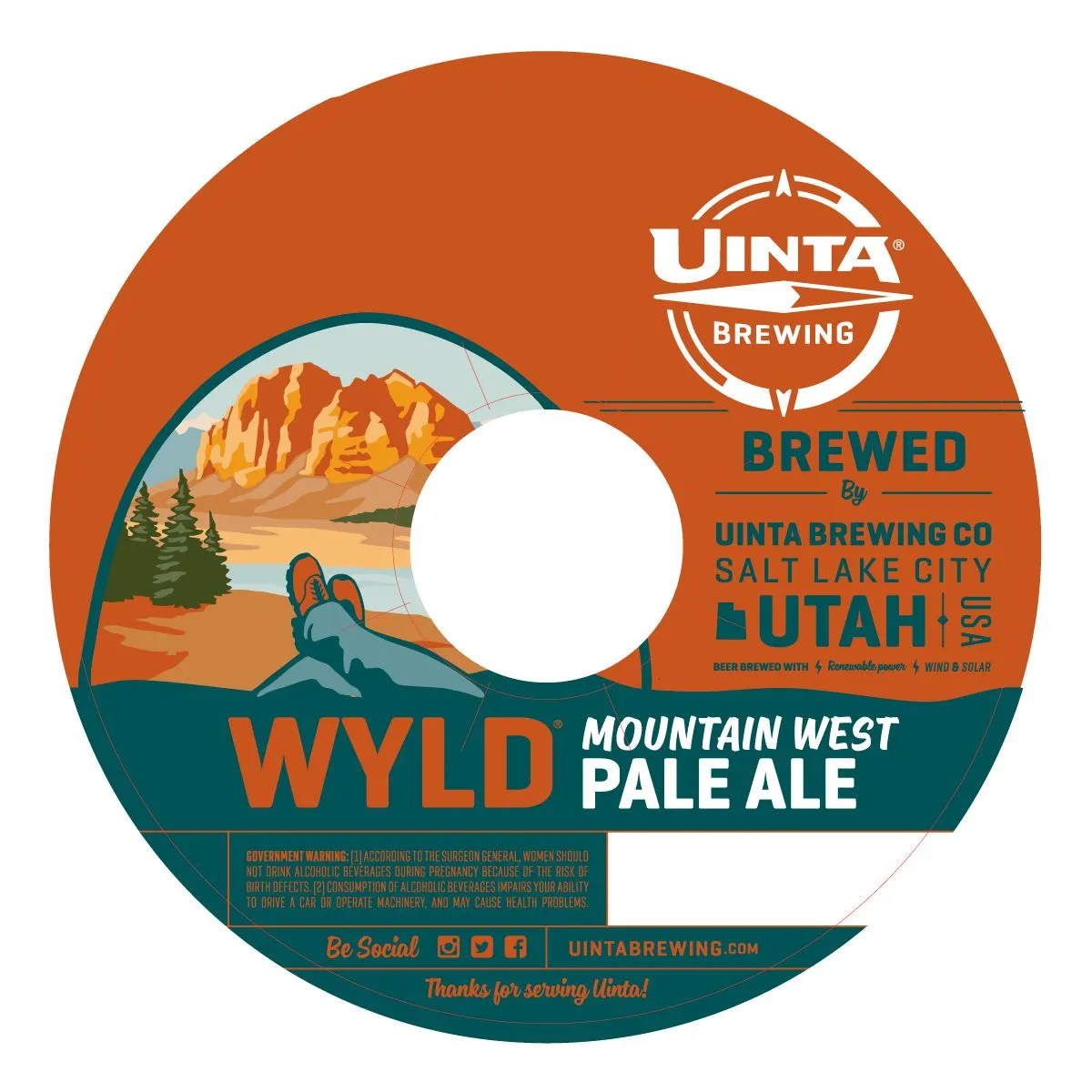 Wyld Mountain West Pale Ale — full label as filed with TTB