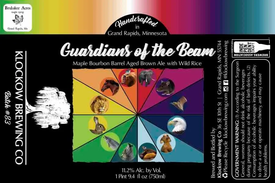 Guardians of the Beam — full label as filed with TTB