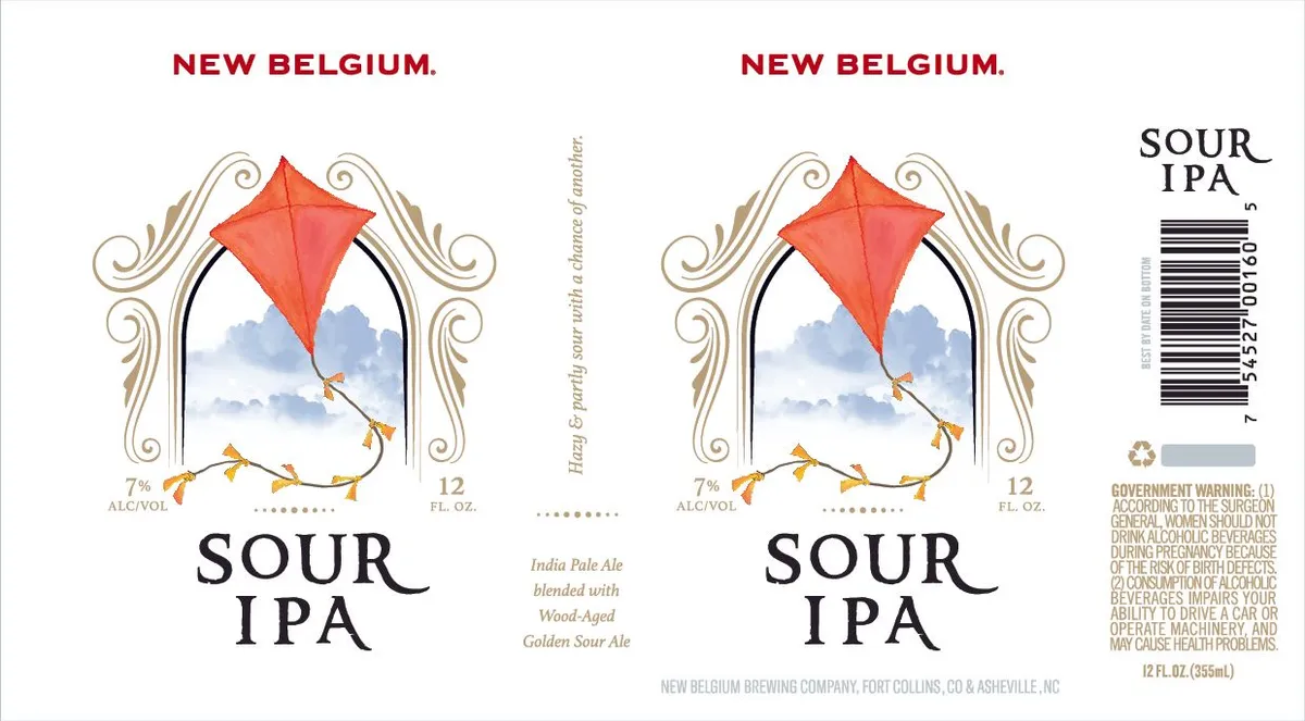 Sour IPA — full label as filed with TTB