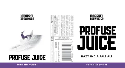Profuse Juice label