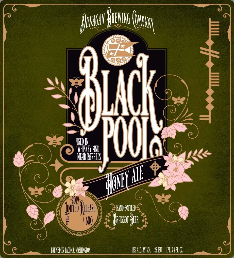 Black Pool — full label as filed with TTB