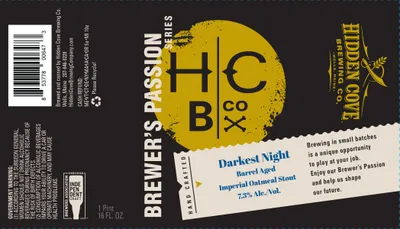 Darkest Night label