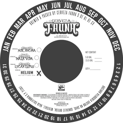 Helium label