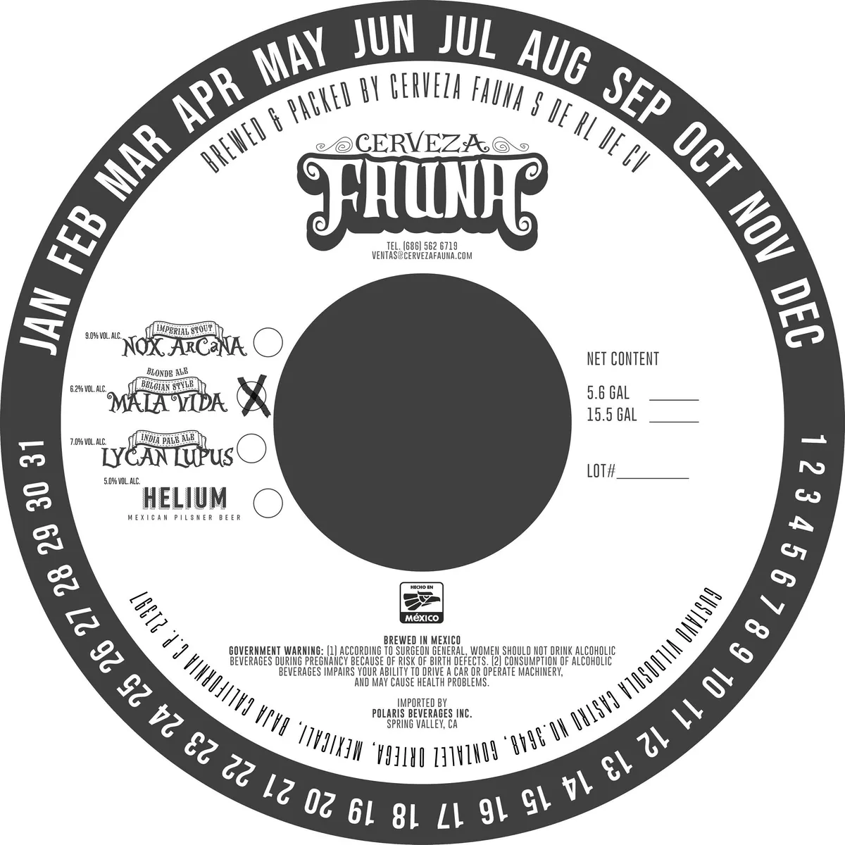 Mala Vida — full label as filed with TTB